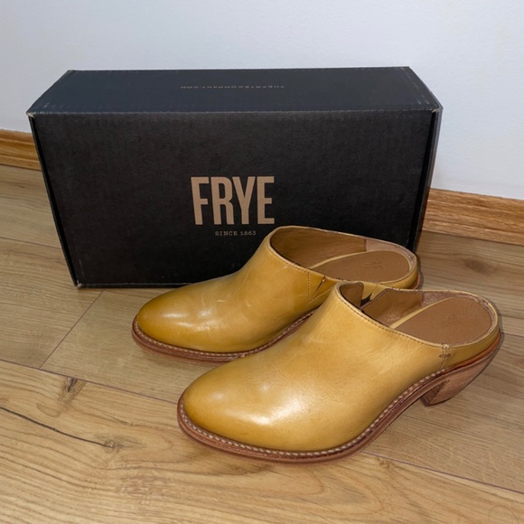 FRYE Rosalia Mule - Leather Brand new in Box - Picture 2 of 16
